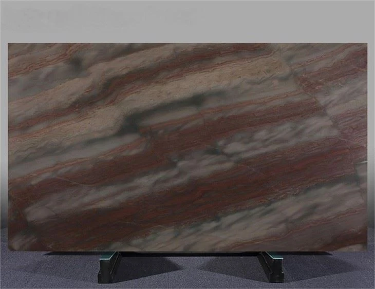 Quartzito marrom elegante para tampo de mesa de balcão