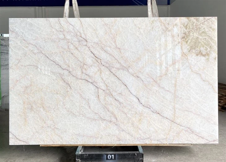 Cristallo Ice White Marble tiles